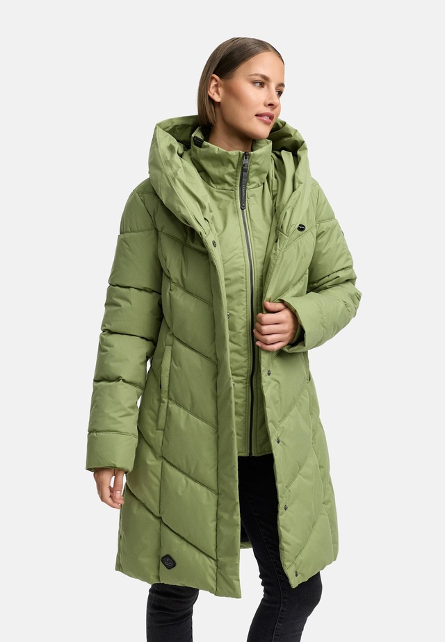 Ragwear Steppmantel »Natalka« stylischer, gesteppter Winterparka mit gefütterter Kapuze