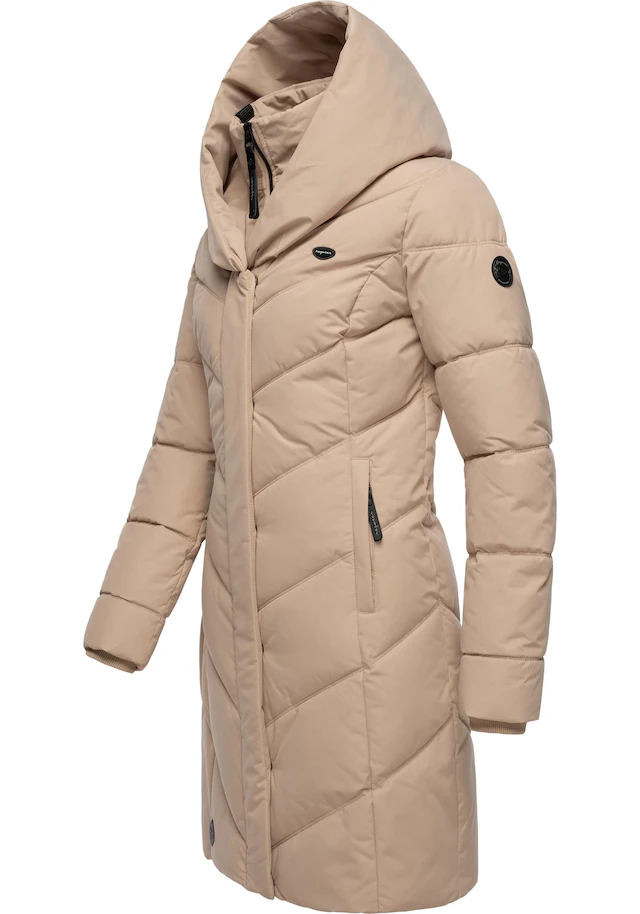 Ragwear Steppmantel »Natalka« stylischer, gesteppter Winterparka mit gefütterter Kapuze