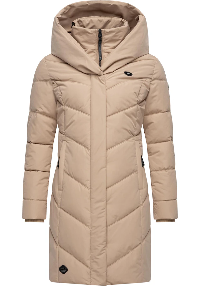 Ragwear Steppmantel »Natalka« stylischer, gesteppter Winterparka mit gefütterter Kapuze