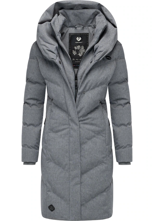Ragwear Steppmantel »Natalka« stylischer, gesteppter Winterparka mit gefütterter Kapuze