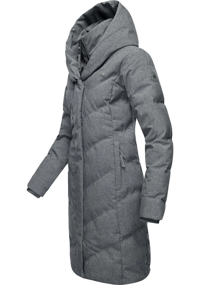 Ragwear Steppmantel »Natalka« stylischer, gesteppter Winterparka mit gefütterter Kapuze