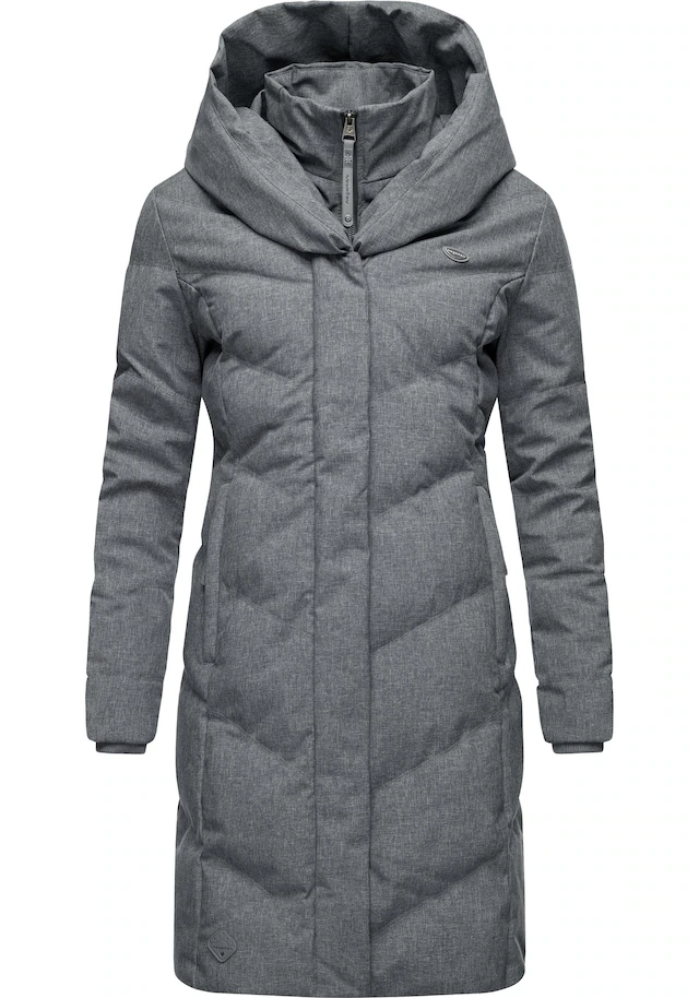 Ragwear Steppmantel »Natalka« stylischer, gesteppter Winterparka mit gefütterter Kapuze