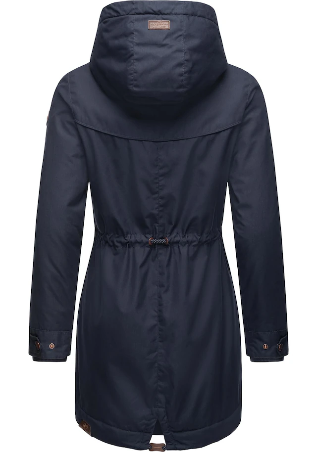 Ragwear Winterjacke »YM-Canny« mit Kapuze stylischer Damen Kurzmantel Parka mit Kapuze
