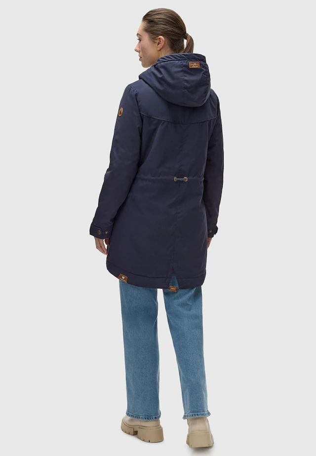 Ragwear Winterjacke »YM-Canny« mit Kapuze stylischer Damen Kurzmantel Parka mit Kapuze