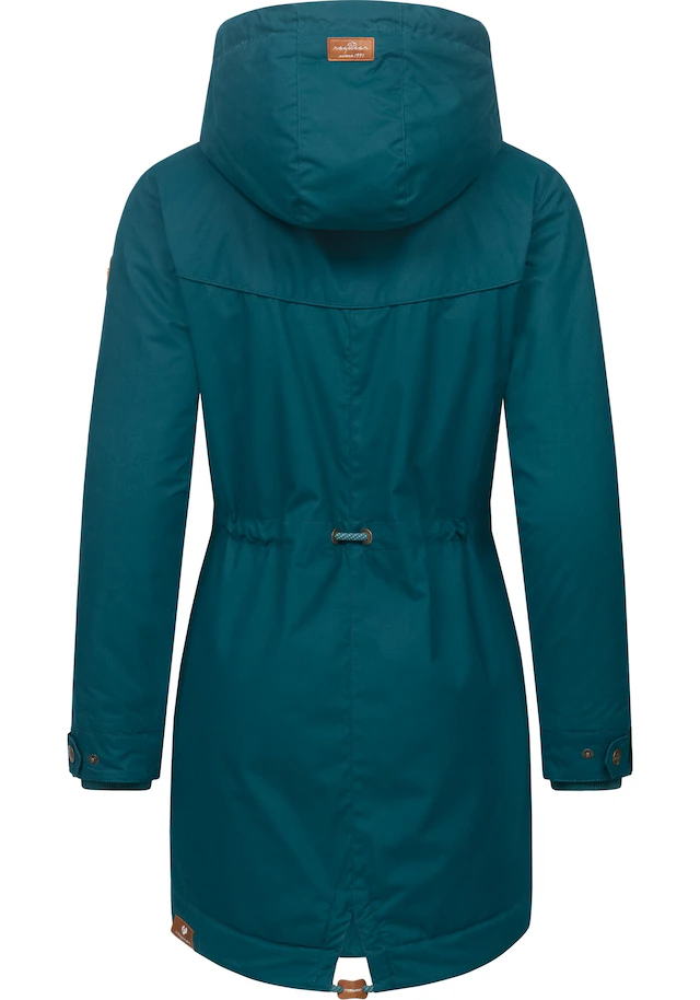 Ragwear Winterjacke »YM-Canny« mit Kapuze stylischer Damen Kurzmantel Parka mit Kapuze