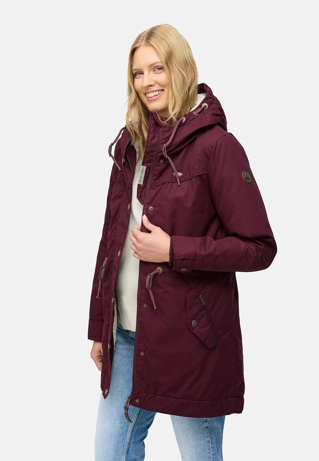 Ragwear Winterjacke »YM-Canny« mit Kapuze stylischer Damen Kurzmantel Parka mit Kapuze