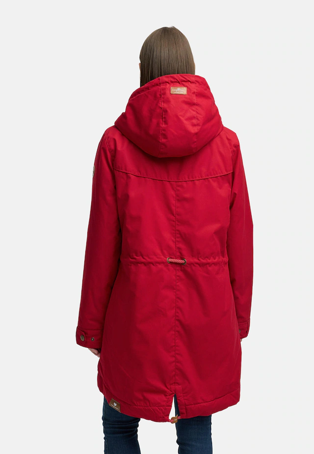 Ragwear Winterjacke »YM-Canny« mit Kapuze stylischer Damen Kurzmantel Parka mit Kapuze