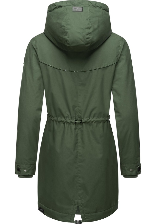 Ragwear Winterjacke »YM-Canny« mit Kapuze stylischer Damen Kurzmantel Parka mit Kapuze
