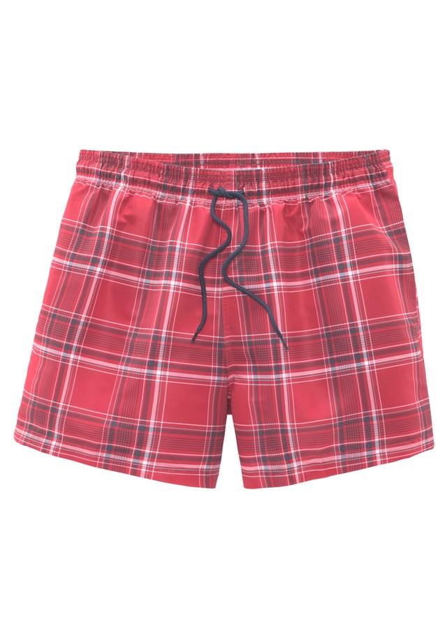 H.I.S Badeshorts »Karo« mit kontrastfarbiger Kordel