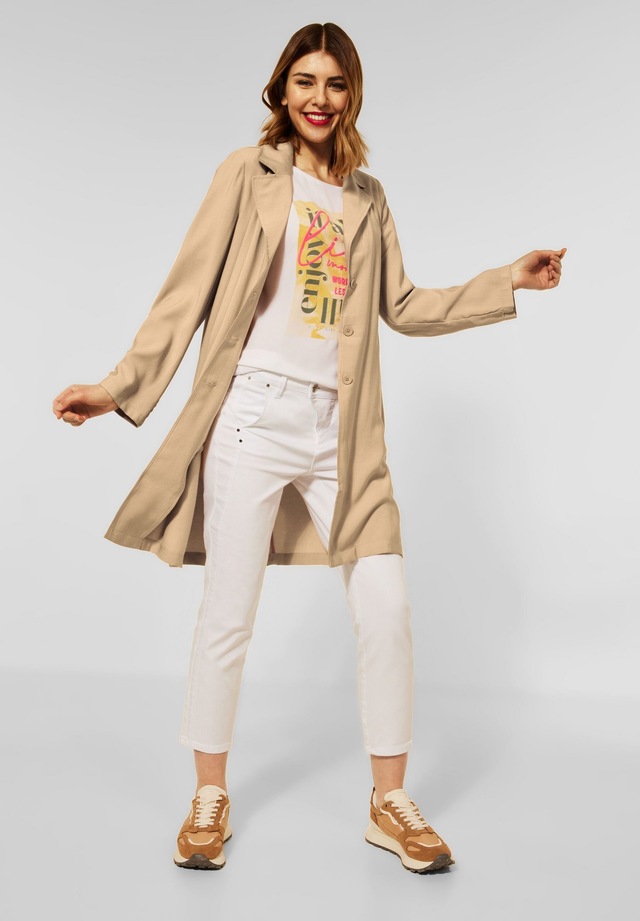 Arizona 7/8-Jeans »mit Keileinsätzen« extra-enger Schnitt, Used-Look-Waschung, niedrige Leibhöhe
