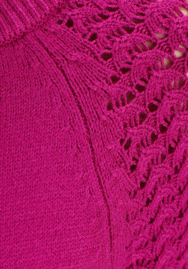 Tamaris Strickkleid »mit figurumspielendem Schnitt« Mini-Länge mit Ajourstrickmuster aus Viskosemischung