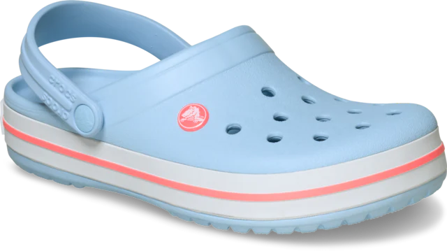 Crocs Clog »Crocband Clog« Sommerschuh, Schlappen, Hausschuh mit zweifarbiger Laufsohle