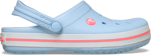 Crocs Clog »Crocband Clog« Sommerschuh, Schlappen, Hausschuh mit zweifarbiger Laufsohle