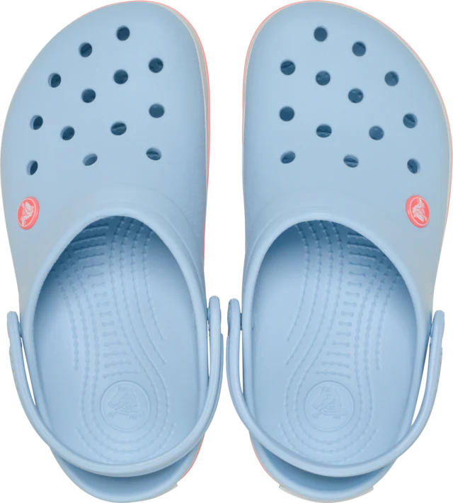 Crocs Clog »Crocband Clog« Sommerschuh, Schlappen, Hausschuh mit zweifarbiger Laufsohle