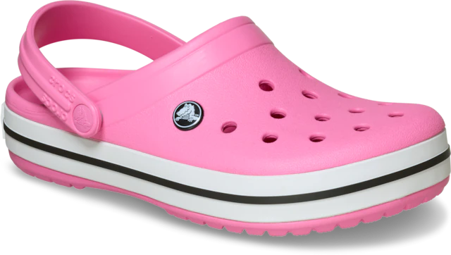Crocs Clog »Crocband Clog« Sommerschuh, Schlappen, Hausschuh mit zweifarbiger Laufsohle