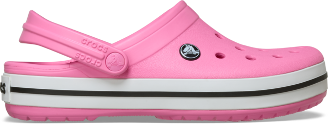 Crocs Clog »Crocband Clog« Sommerschuh, Schlappen, Hausschuh mit zweifarbiger Laufsohle
