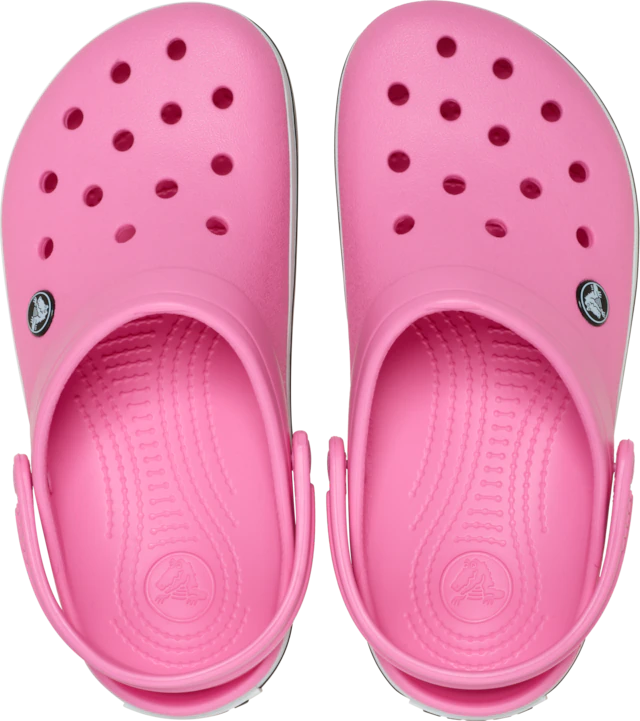 Crocs Clog »Crocband Clog« Sommerschuh, Schlappen, Hausschuh mit zweifarbiger Laufsohle
