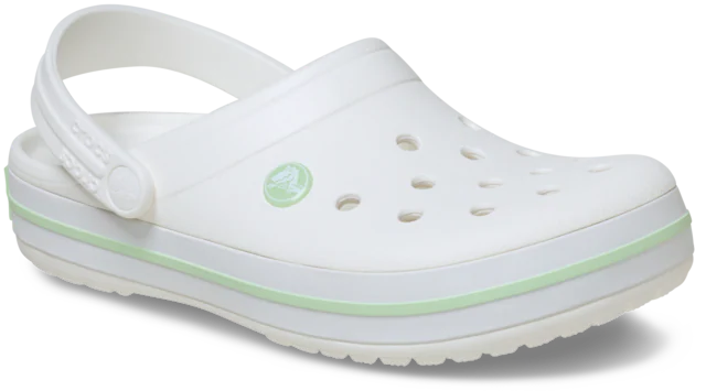 Crocs Clog »Crocband Clog« Sommerschuh, Schlappen, Hausschuh mit zweifarbiger Laufsohle