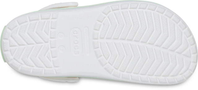 Crocs Clog »Crocband Clog« Sommerschuh, Schlappen, Hausschuh mit zweifarbiger Laufsohle