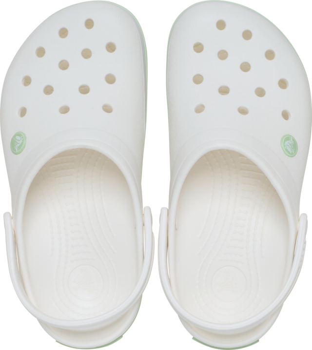 Crocs Clog »Crocband Clog« Sommerschuh, Schlappen, Hausschuh mit zweifarbiger Laufsohle