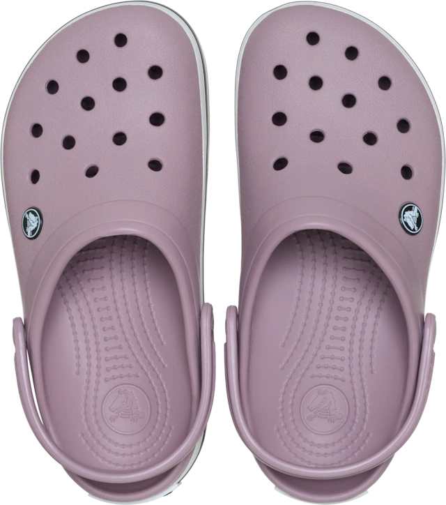 Crocs Clog »Crocband Clog« Sommerschuh, Schlappen, Hausschuh mit zweifarbiger Laufsohle
