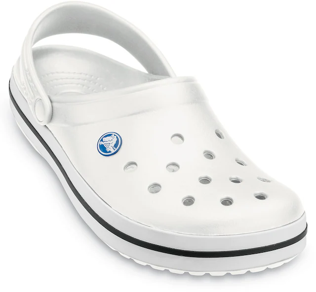 Crocs Clog »Crocband Clog« Sommerschuh, Schlappen, Hausschuh mit zweifarbiger Laufsohle