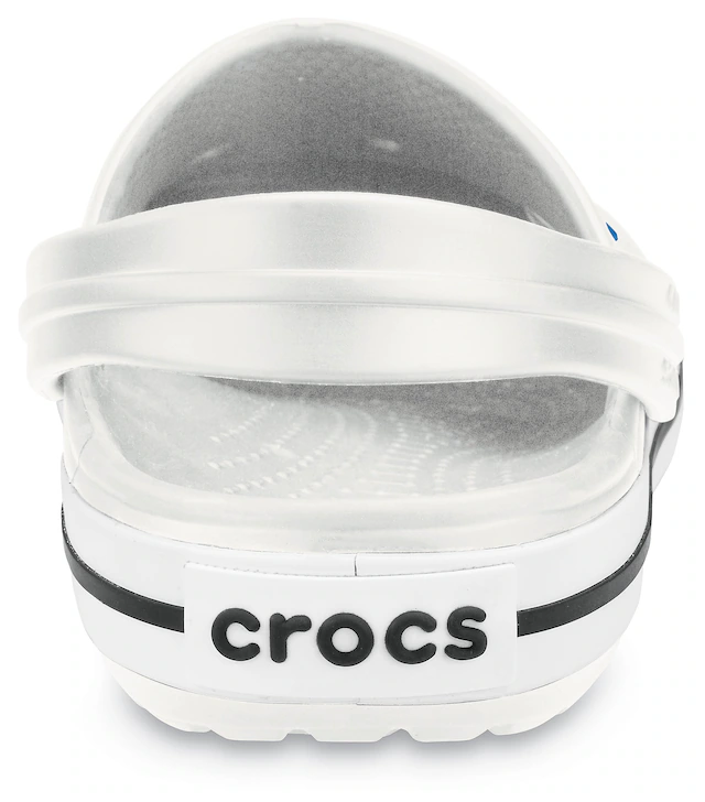 Crocs Clog »Crocband Clog« Sommerschuh, Schlappen, Hausschuh mit zweifarbiger Laufsohle