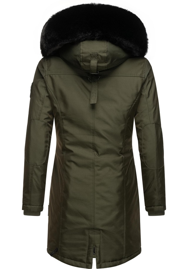 Navahoo Wintermantel »Tiniis« Parka mit abnehmbarer Kapuze und extra Einkaufstasche