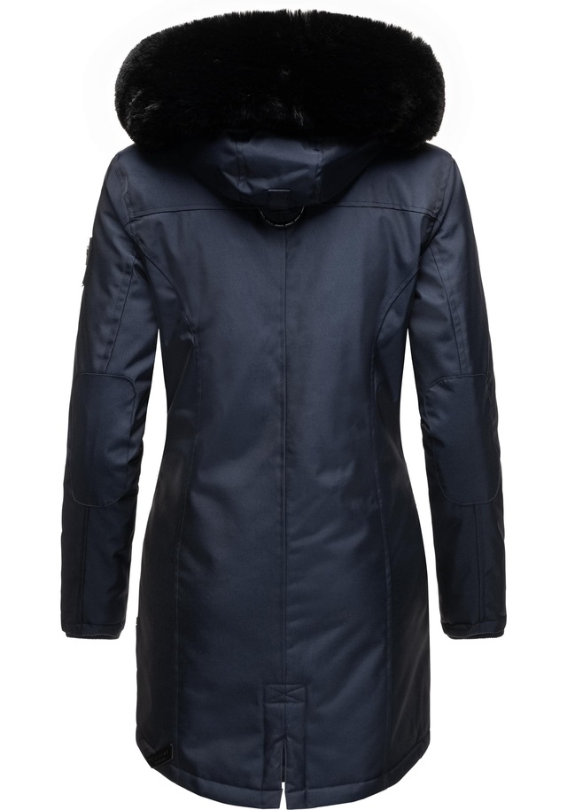 Navahoo Wintermantel »Tiniis« Parka mit abnehmbarer Kapuze und extra Einkaufstasche