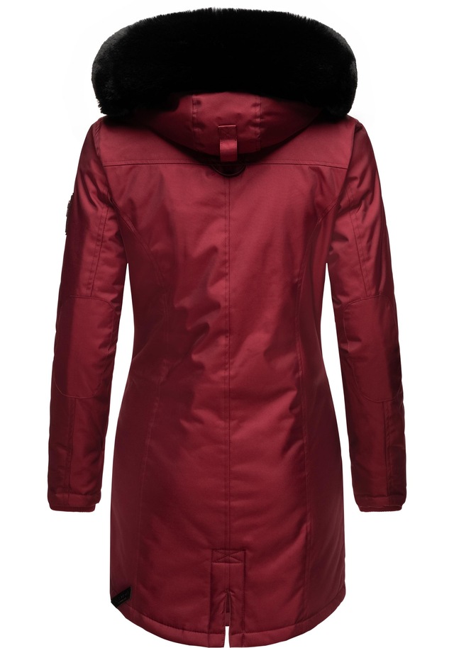 Navahoo Wintermantel »Tiniis« Parka mit abnehmbarer Kapuze und extra Einkaufstasche