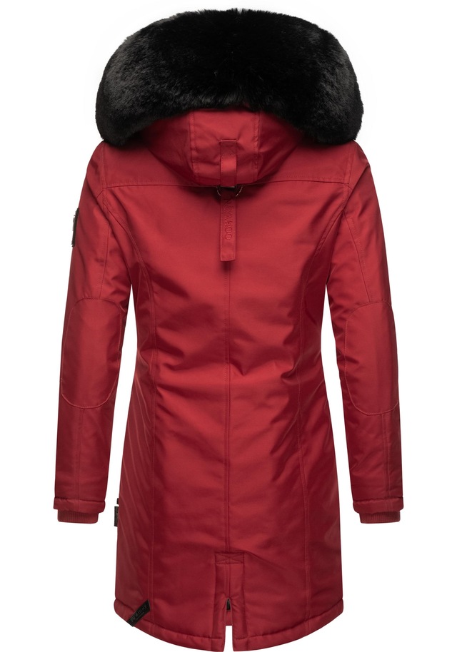 Navahoo Wintermantel »Tiniis« Parka mit abnehmbarer Kapuze und extra Einkaufstasche