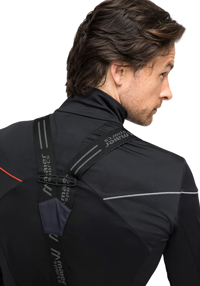 Maier Sports »Anton slim« Herren Schneehose mit Hosenträgern, wind/wasserdicht, Slim Fit