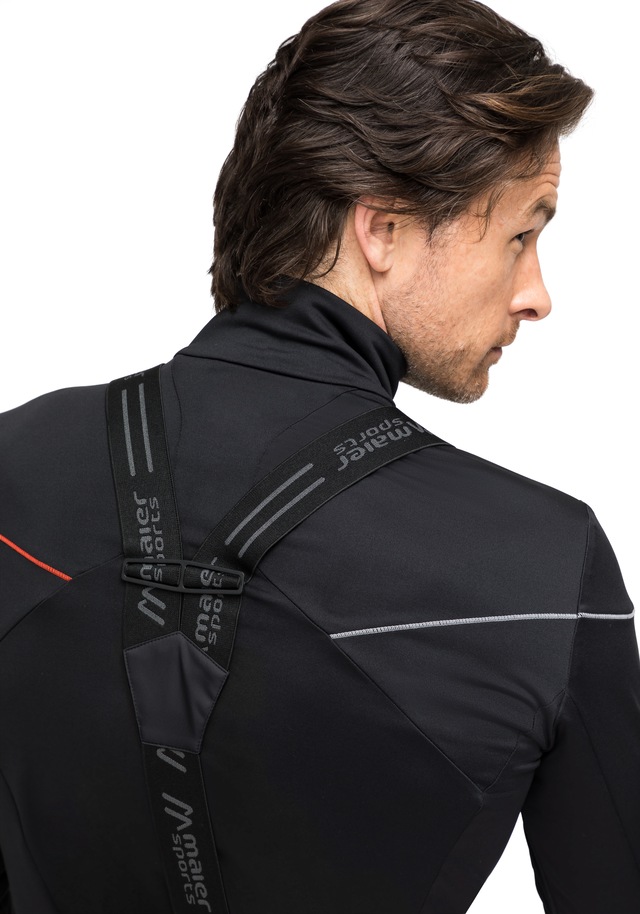 Maier Sports »Anton slim« Herren Schneehose mit Hosenträgern, wind/wasserdicht, Slim Fit