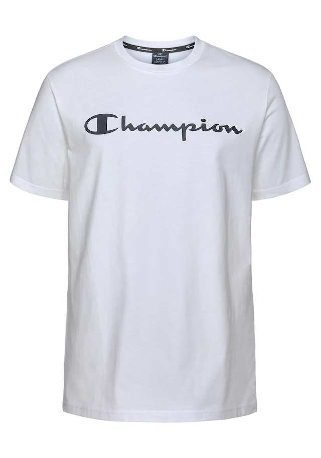 Champion T-Shirt Packung, 2er-Pack, 2er-Pack, mit Rundhalsausschnitt, aus Baumwolle, Kurzarm