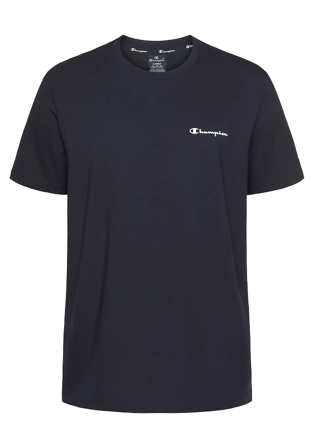 Champion T-Shirt Packung, 2er-Pack, 2er-Pack, mit Rundhalsausschnitt, aus Baumwolle, Kurzarm