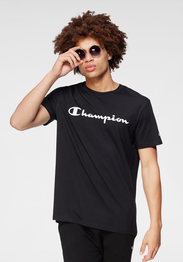 Champion T-Shirt Packung, 2er-Pack, 2er-Pack, mit Rundhalsausschnitt, aus Baumwolle, Kurzarm