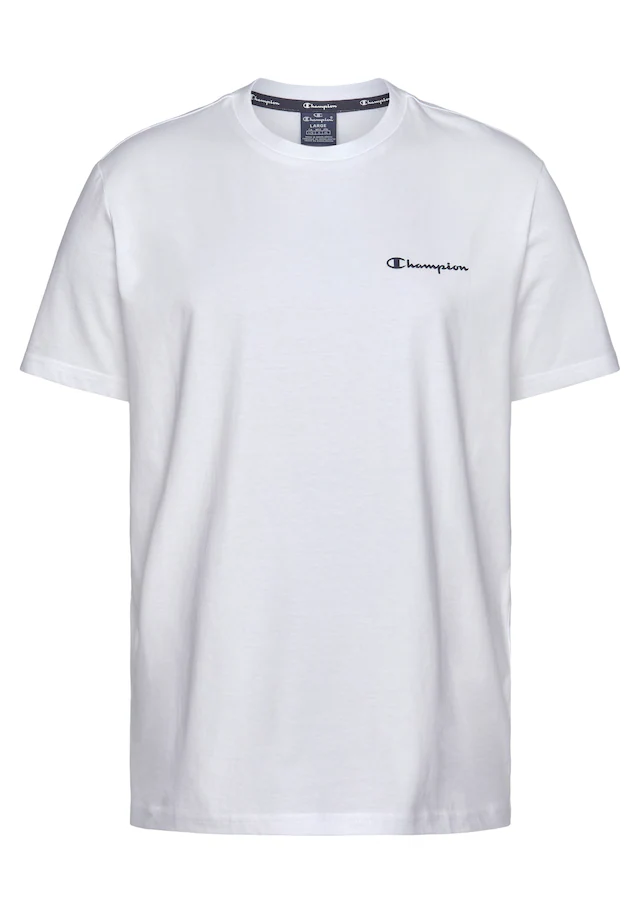 Champion T-Shirt Packung, 2er-Pack, 2er-Pack, mit Rundhalsausschnitt, aus Baumwolle, Kurzarm