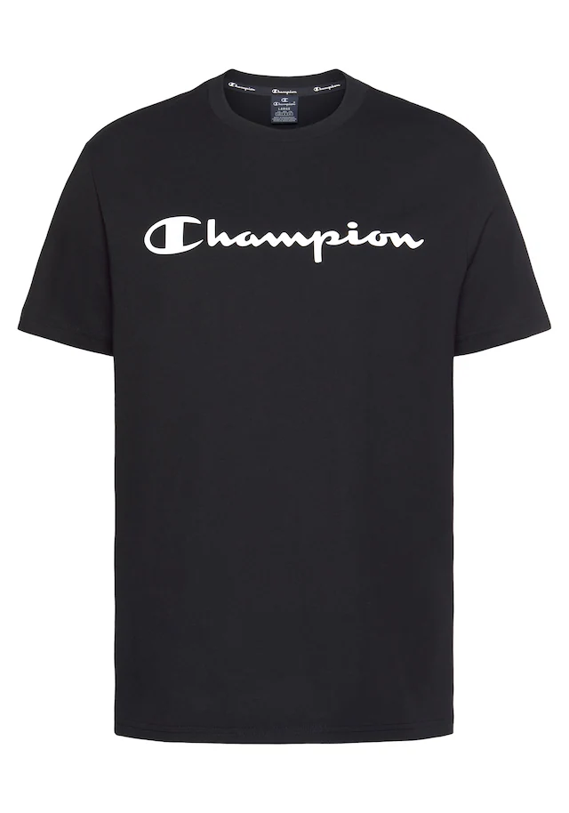 Champion T-Shirt Packung, 2er-Pack, 2er-Pack, mit Rundhalsausschnitt, aus Baumwolle, Kurzarm