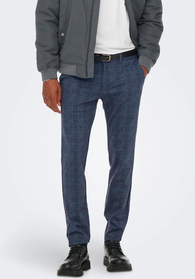 ONLY & SONS Chinos »ONSMARK SLIM CHECK PANTS 9887 NOOS«