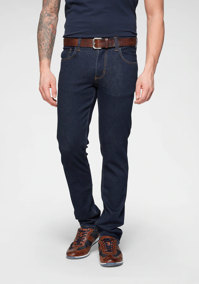 MUSTANG Straight-Jeans »Style Washington Straight« mit Reißverschluss