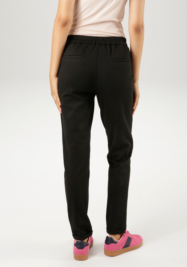 Aniston CASUAL Jerseyhose mit Biesen verziert