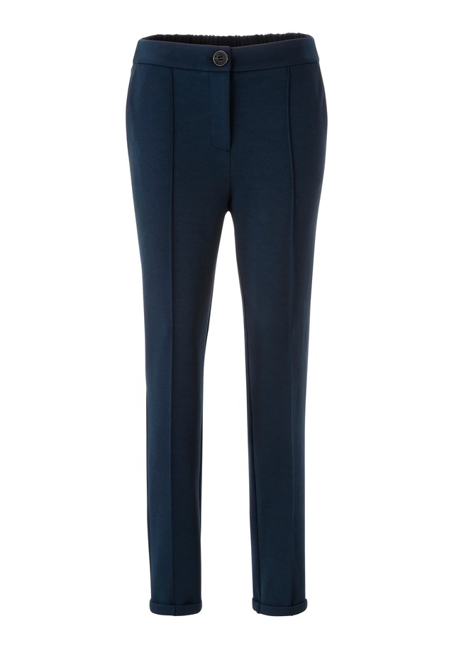 Aniston CASUAL Jerseyhose mit Biesen verziert
