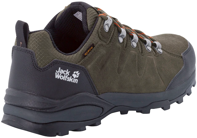 Jack Wolfskin Wanderschuh »REFUGIO TEXAPORE LOW M« wasserdicht, Trekkingschuh