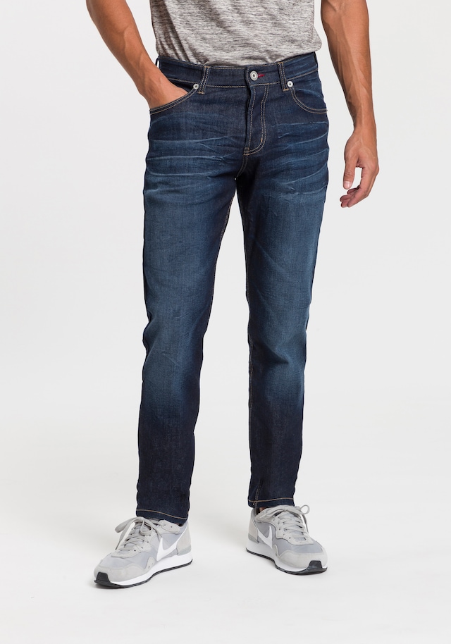 Bruno Banani Comfort-fit-Jeans »Floyd« gerade Beinform, mit Eingrifftaschen, niedrige Leibhöhe