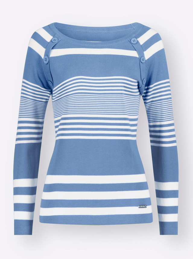 Casual Looks Streifenpullover »Pullover«