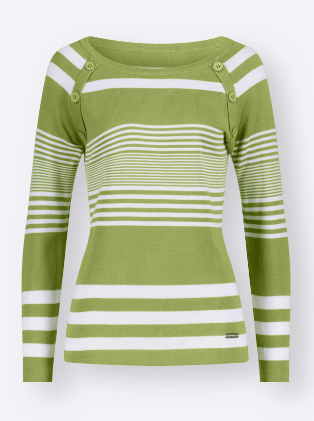 Casual Looks Streifenpullover »Pullover«