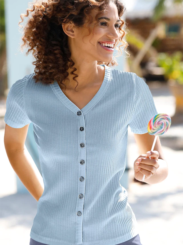 Casual Looks Kurzarmshirt »Shirt« 1 Stk.