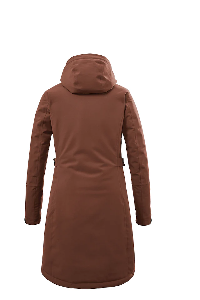 Killtec Parka mit Kapuze mit verschweißten Nähten, 10.000 mm Wassersäule, wasser- und winddicht