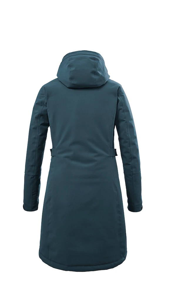 Killtec Parka mit Kapuze mit verschweißten Nähten, 10.000 mm Wassersäule, wasser- und winddicht