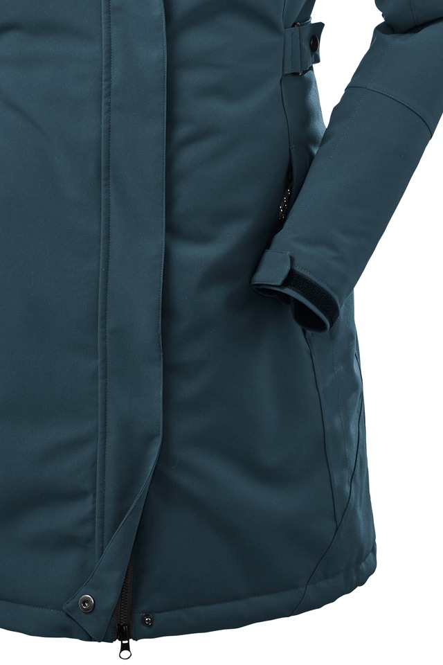Killtec Parka mit Kapuze mit verschweißten Nähten, 10.000 mm Wassersäule, wasser- und winddicht